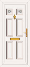 Upvc door with cost