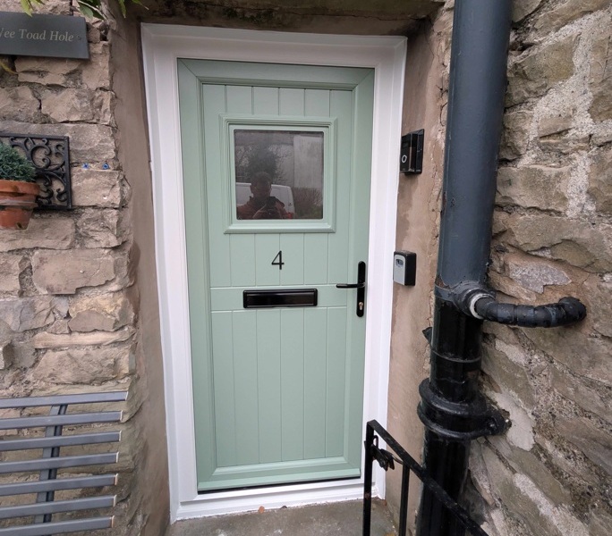 Chartwell Green uPVC door