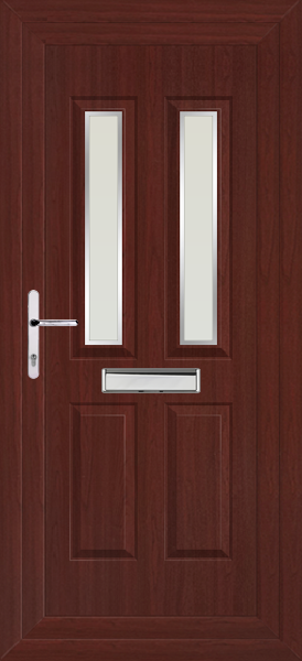 Rosewood Cannich Two Naples Upvc Front Door