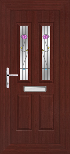 Rosewood Cannich Two Ronay Upvc Front Door