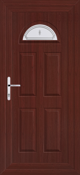 Rosewood Carron One Alva Upvc Back Door