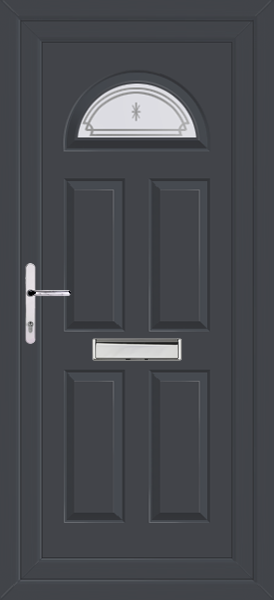 Anthracite Grey Carron One Alva Upvc Door