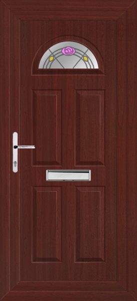 Rosewood Carron One Eday Upvc Front Door