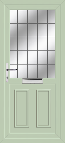 Chartwell Green Edinburgh Box Lead Upvc Front Door