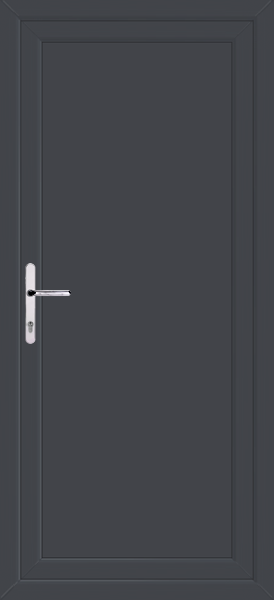 Anthracite Grey Flat Panel Full Plastic Door