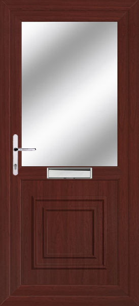 Rosewood Greenock Clear/Pattern New Upvc front doors