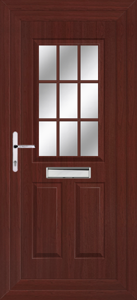 Rosewood Katrine Georgian Bar Upvc Door