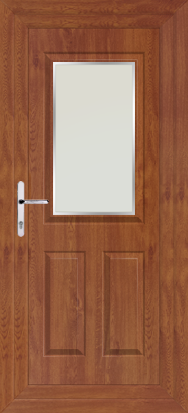 Golden Oak Katrine Naples Upvc Back Door