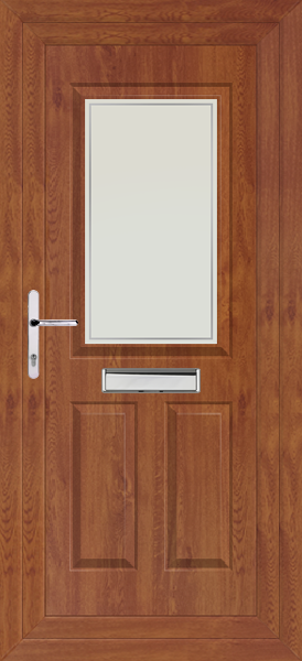 Golden Oak Katrine Pavia Upvc Front Door