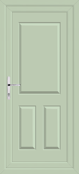 Chartwell Green Katrine Solid Upvc Back Door