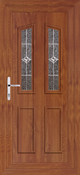 Golden Oak Kishorn Bourges Upvc Back Door