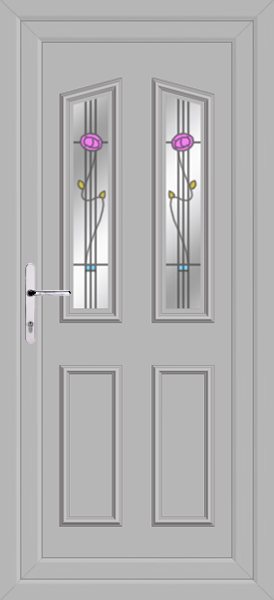 Agate Grey Kishorn Two Ronay Upvc Back Door