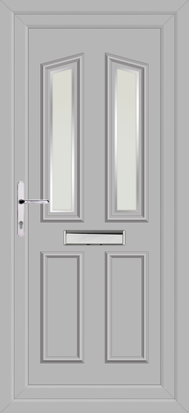 Agate Grey Kishorn Two Naples Upvc Front Door
