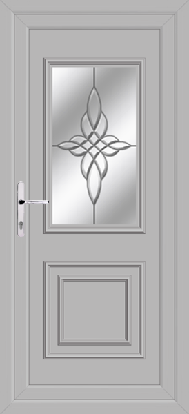 Agate Grey Leven Classic Blenvie Upvc Back Door