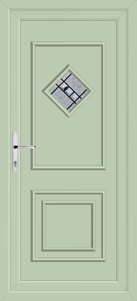 Chartwell Green Leven One Massa Upvc Back Door