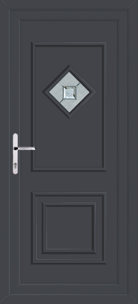 Anthracite Grey Leven One Venice Upvc Back Door