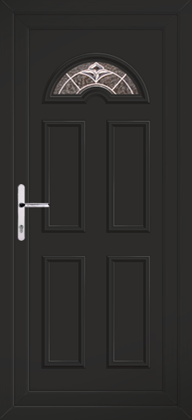 Black Lomond One Albi Upvc Back Doors