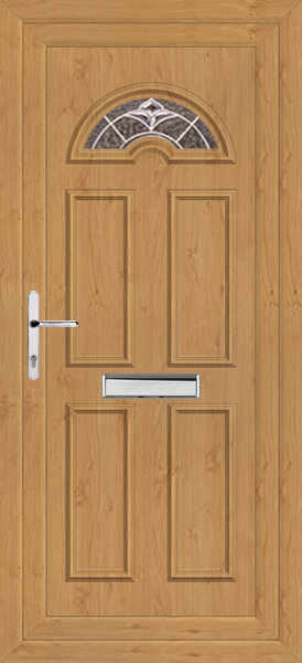 Irish Oak Lomond Albi upvc front doors
