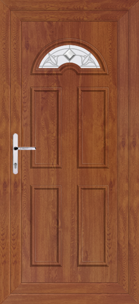 Golden Oak Lomond Scala Upvc Back Door
