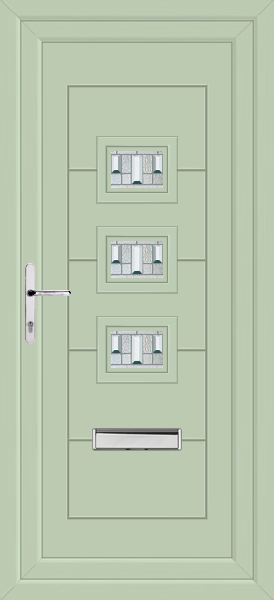 Chartwell Green Lussa Bienno Upvc Front Door