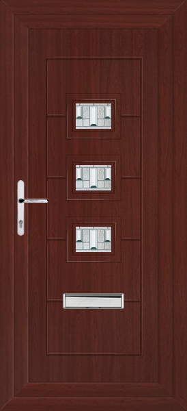 Rosewood Lussa Bienno Upvc Front Door