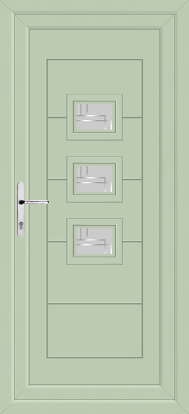 Chartwell Green Lussa Roma Upvc Back Door