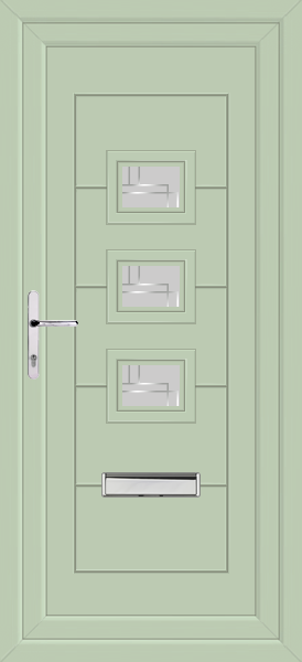 Chartwell Green Lussa Roma Upvc Front Door