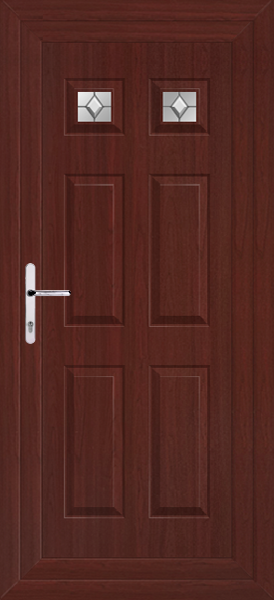 Rosewood Lynne Two Zirconia Upvc Back Door