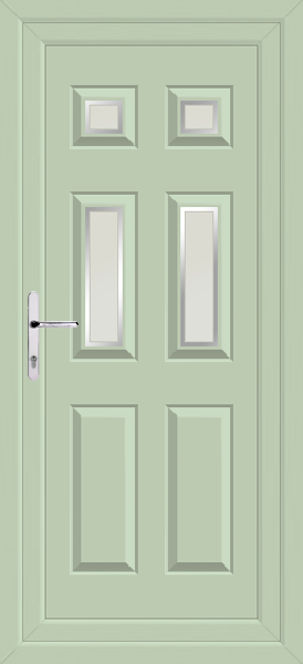 Chartwell Green Lynne Four Naples Upvc Back Door