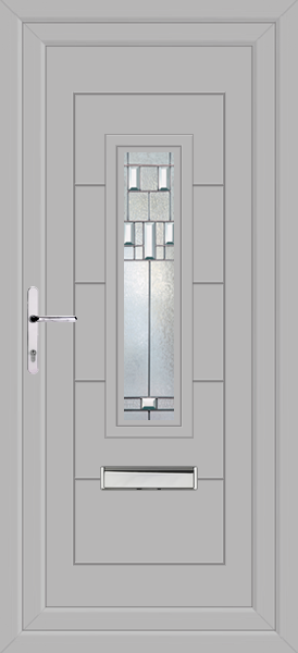 Agate Grey Montrose Bienno Upvc Front Door