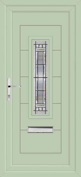 Chartwell Green Montrose Massa Upvc Front Door
