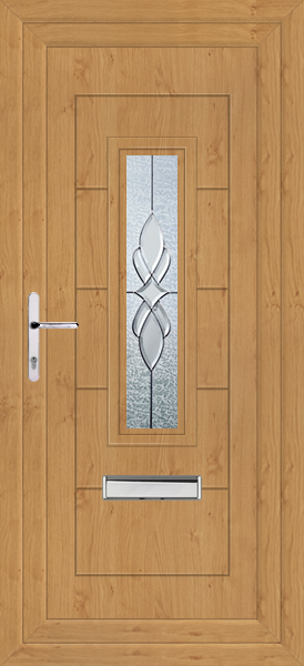 Irish Oak Montrose Massimo Upvc Front Door
