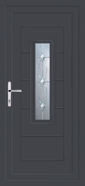 Anthracite Grey Montrose Mezanno Upvc Back Door