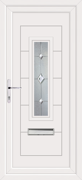 White Montrose Nusco Upvc Front Door