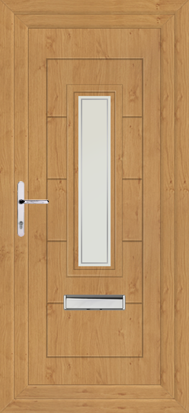 Irish Oak Montrose Pavia Upvc Front Door