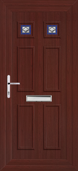 Rosewood Rannoch Two Lyra upvc front doors