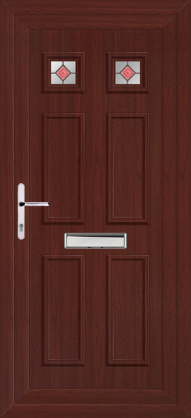 Rosewood Rannoch Two Rossa upvc front door