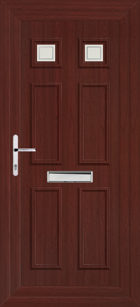 Rosewood Rannoch Two Pavia Upvc Front Door