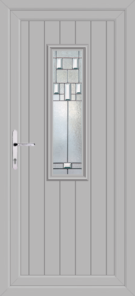 Agate Grey Scaven Bienno Upvc Back Door