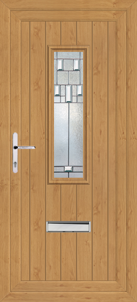 Irish Oak Scaven Bienno Upvc Front Door