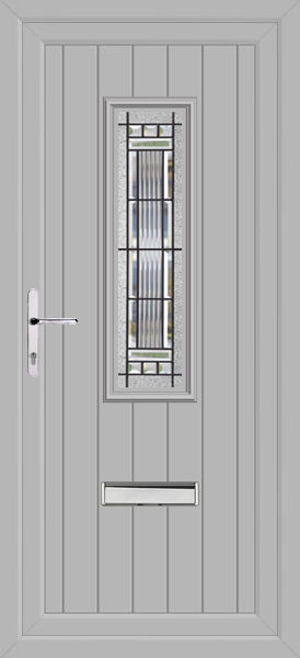 Agate Grey Scaven Massa Upvc Front Door