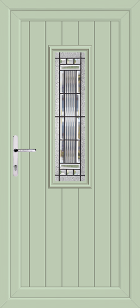 Chartwell Green Scaven Massa Upvc Back Door