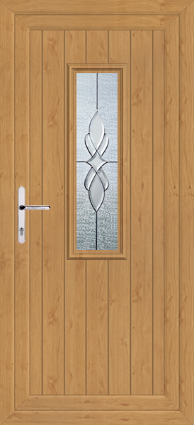 Irish Oak Scaven Massimo Upvc Back Door