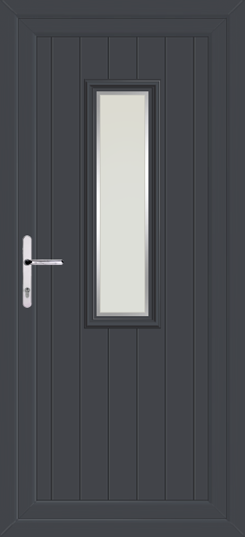 Anthracite Grey Scaven Naples Upvc Back Door