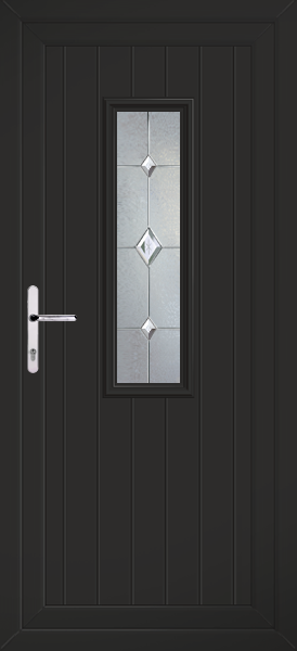 Black Scaven Nusco Upvc Back Door