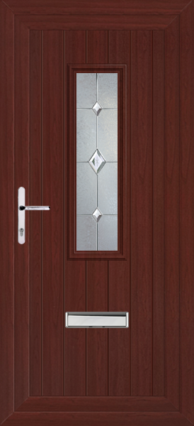 Rosewood Scaven Nusco Upvc Front Door