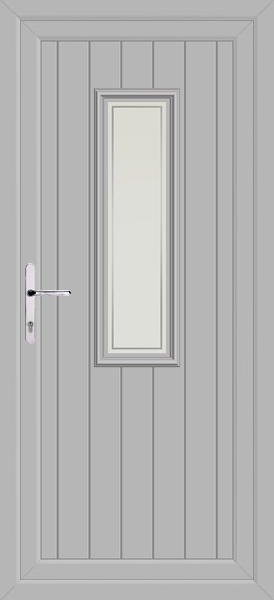 Agate Grey Scaven Pavia Upvc Back Door