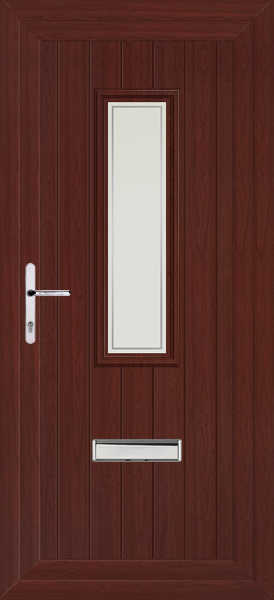Rosewood Scaven Pavia Upvc Front Door