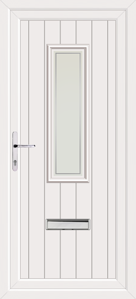White Scaven Pavia Upvc Front Door