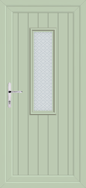 Chartwell Green Scaven Pesaro Upvc Back Door